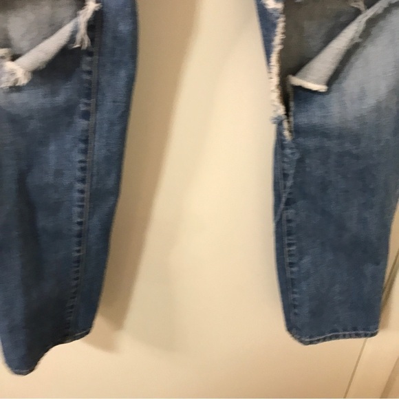 J brand Aidan boyfriend Gemini distressed blue denim jeans - Picture 6 of 10